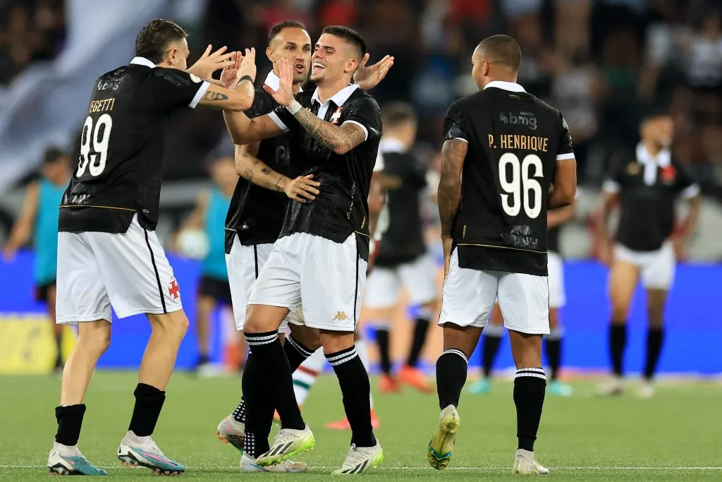 Jogadores do Vasco já sabem contra quem irão jogar. (Photo by Buda Mendes/Getty Images)