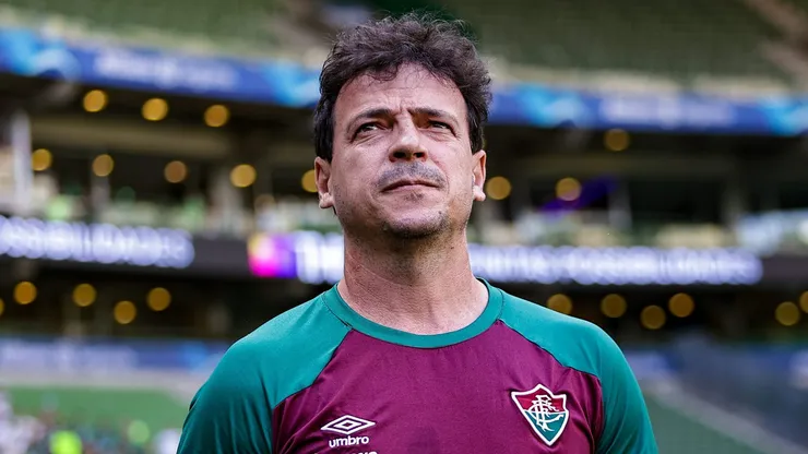 Fernando Diniz tecnico do Fluminense durante partida contra o Palmeiras no estadio Arena Allianz Parque pelo campeonato Brasileiro A 2023. Fabio Giannelli/AGIF