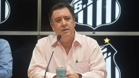 Marcelo Teixeira mostra força no mercado com o Santos. Foto: Ivan Storti/Santos FC