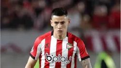 Foto: Daniel Jayo/Getty Images - Leo Godoy em partida pelo Estudiantes