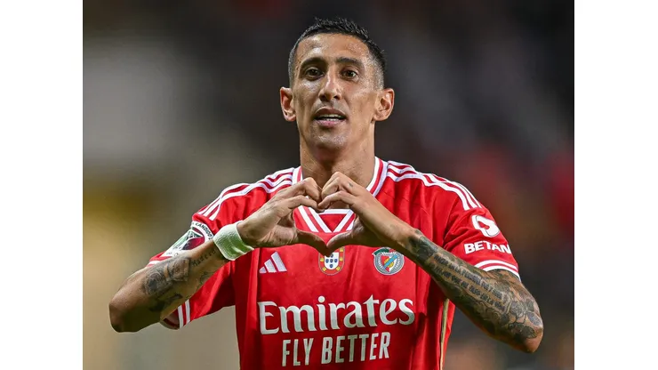 Di María, atacante do Benfica - Foto: Octavio Passos/Getty Images