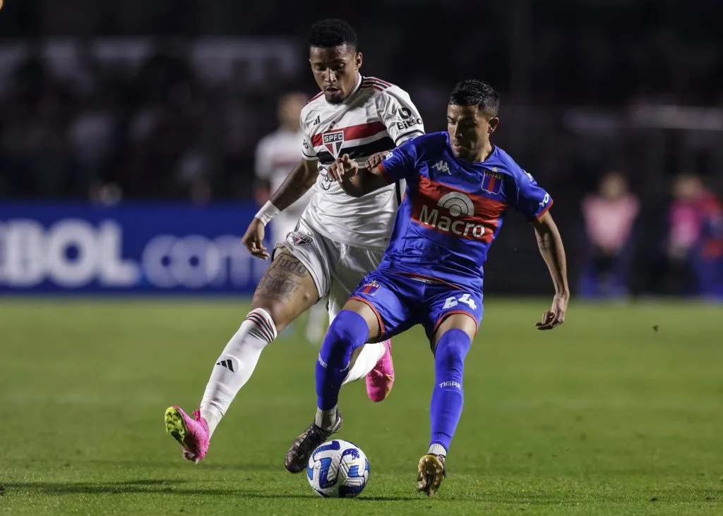 Marcos Paulo teve bons momentos, mas perdeu espaço com Dorival Júnior. (Photo by Alexandre Schneider/Getty Images)