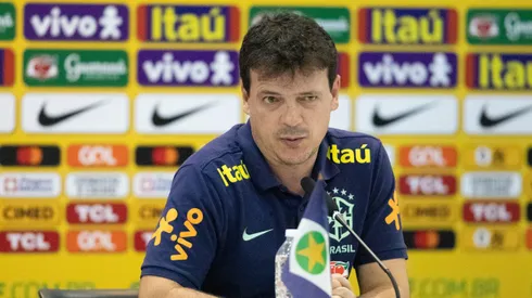 Fernando Diniz treinador da Selecao Brasileira durante coletiva de imprensa realizada no Arena Pantanal. Foto: Gil Gomes/AGIF