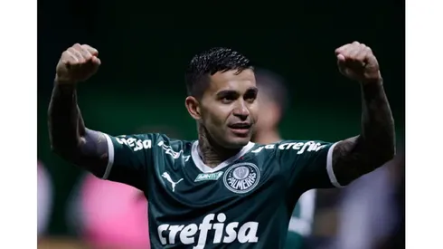 Foto: Alexandre Schneider/Getty Images - Dudu, atacante do Palmeiras