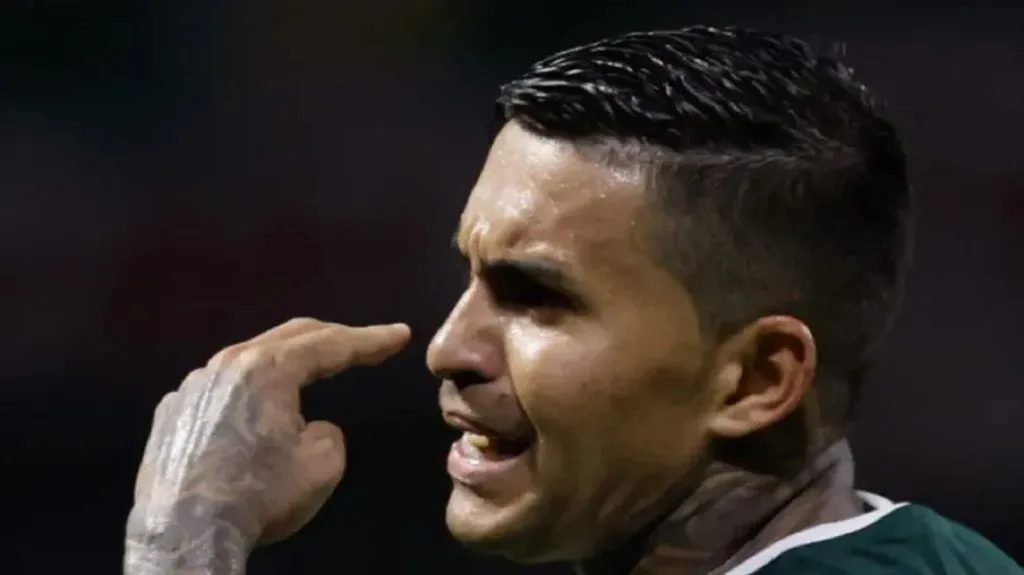 Foto: Marcello Zambrana/AGIF – Dudu em partida pelo Palmeiras