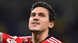 Foto: Pedro Vilela/Getty Images - Pedro em partida pelo Flamengo no Campeonato Brasileiro