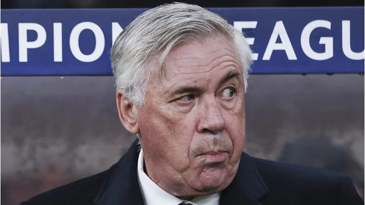Carlo Ancelotti acertou sua renovação. (Photo by Maja Hitij/Getty Images)
