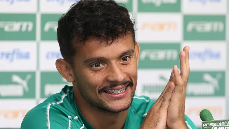 Gustavo Scarpa. Fotos: Cesar Greco/PALMEIRAS