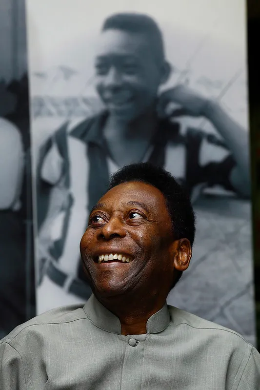 1 ano sem Pelé. Foto: Ricardo Saibun / Divulgação SantosFC