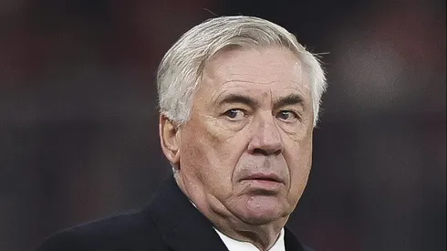 Ancelotti durante partida válida pela UEFA Champions League. Foto: Maja Hitij/Getty Images