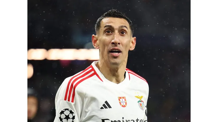 Di María, atacante do Benfica na mira do Grêmio - Foto: Adam Pretty/Getty Images