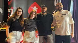 Lali Tournier, Sofia Espanha, Neymar e Rafael Moraes no Cruzeiro do Neymar