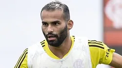 Foto: Marcelo Cortes/Flamengo - Thiago Maia em treinamento pelo Flamengo