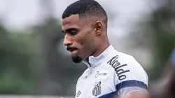 Foto: Raul Baretta/Santos FC - Joaquim em treino pelo Santos em 2023