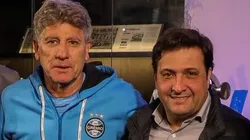 Alberto Guerra e Renato Gaúcho - Foto: Guilherme Testa/Grêmio FBPA