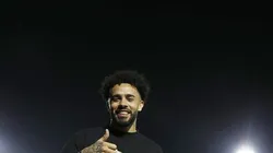 Torcida do Flamengo fala sobre Claudinho. Foto de Ari Ferreira/Red Bull Bragantino.