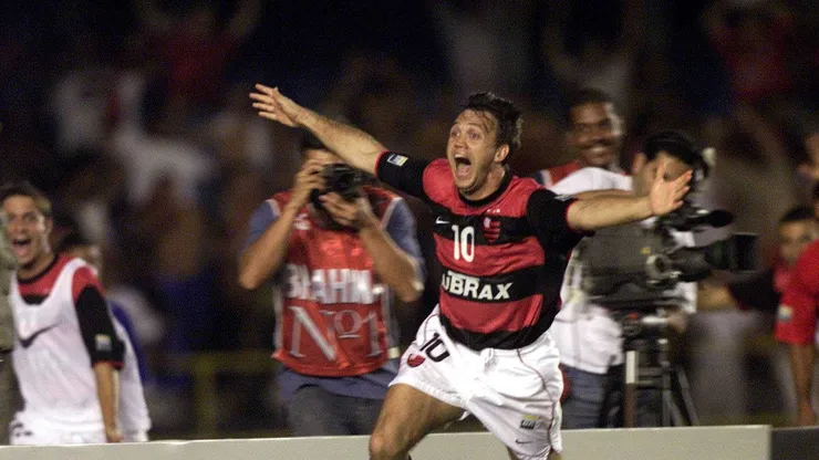 Petkovic fez história pelo Flamengo. Allsport/ALLSPORT