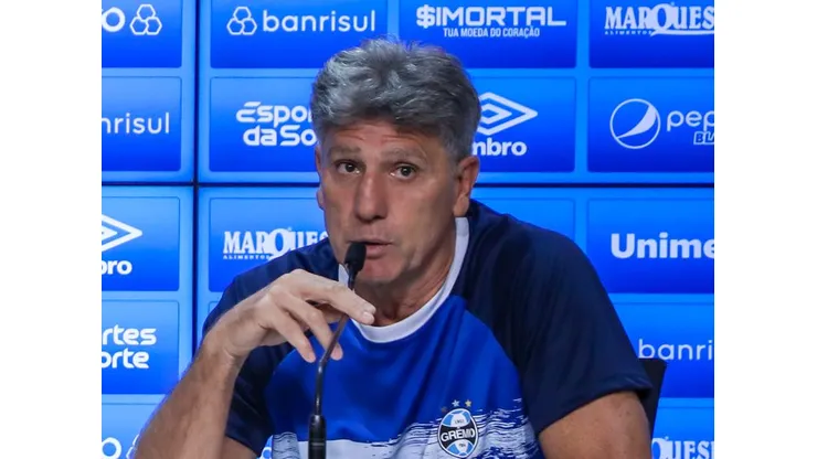 Renato Gaúcho, treinador do Grêmio - FOTO: LUCAS UEBEL/GRÊMIO FBPA