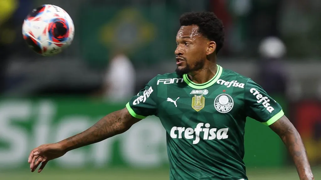 Jaílson em ação pelo Verdão. Ele não conseguiu uma sequência de bom desempenho e Abel dispensou – &nbsp;(Foto: Cesar Greco/Palmeiras/by Canon)