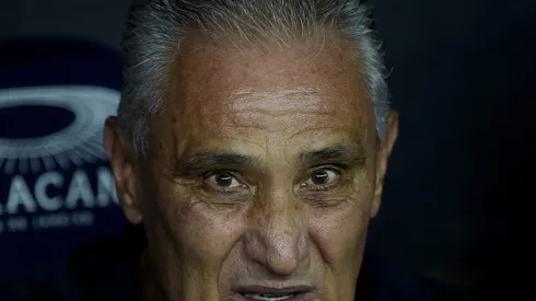 Tite, técnico do Flamengo, durante partida contra o Atletico-MG no estadio Maracana pelo campeonato Brasileiro A 2023. Foto: Alexandre Loureiro/AGIF