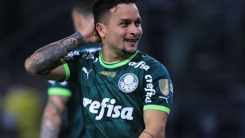 SP - SAO PAULO - 09/08/2023 - LIBERTADORES 2023, PALMEIRAS X ATLETICO-MG - Artur jogador do Palmeiras lamenta chance perdida durante partida contra o Atletico-MG no estadio Arena Allianz Parque pelo campeonato Libertadores 2023. Foto: Ettore Chiereguini/AGIF