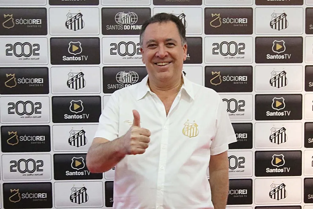 Marcelo Teixeira, presidente do Santos