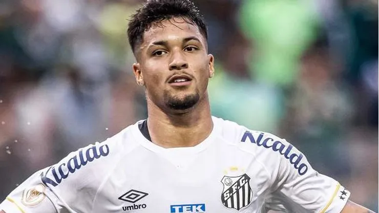 Foto: Raul Baretta/Santos FC - Cruzeiro fala sobre interesse em Marcos Leonardo, do Santos