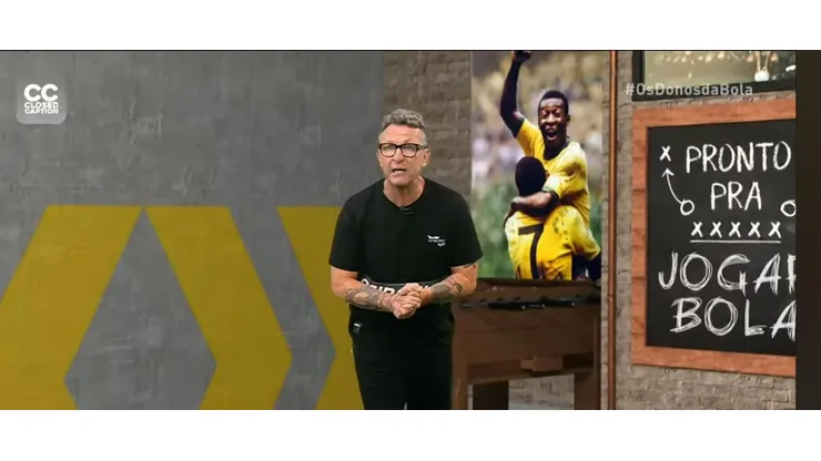 Neto elogiou Romero. Reprodução/ Os Donos da Bola