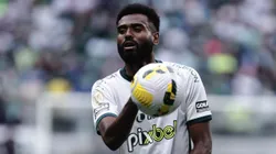 Caio Vinicius jogador do Goias durante partida contra o Palmeiras no estadio Arena Allianz Parque pelo campeonato Brasileiro A 2022. Foto: Ettore Chiereguini/AGIF