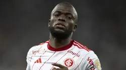 Enner Valencia jogador do Internacional durante partida contra o Fluminense no estadio Maracana pelo campeonato Libertadores 2023. Jorge Rodrigues/AGIF