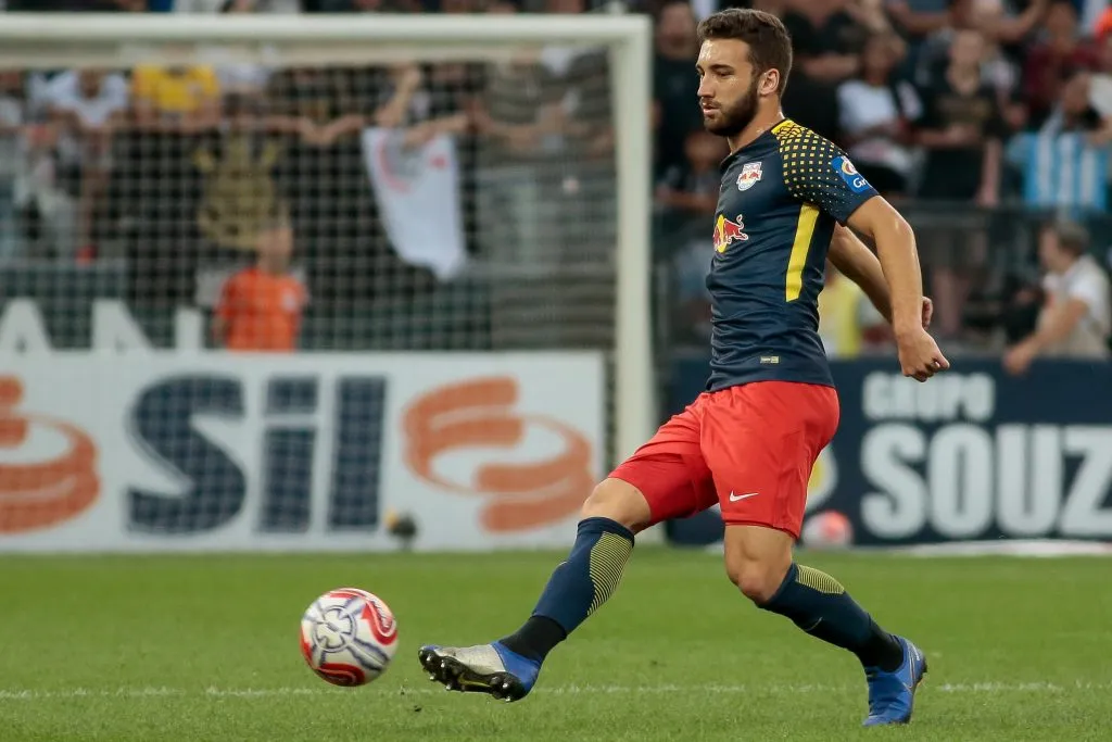 O jogador Leo Ortiz  atuando pelo Red Bull Brasil.  Marcello Zambrana/AGIF