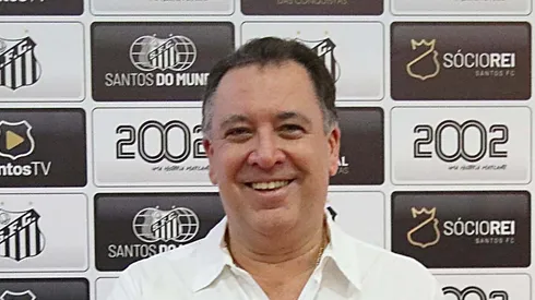 Marcelo Teixeira já trabalha no Santos por reforços. Foto: Pedro Ernesto Guerra Azevedo/Santos FC