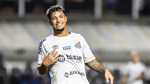 Marcos Leonardo deve deixar o Santos. Abner Dourado/AGIF