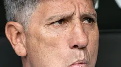 Renato Gaúcho, técnico do Grêmio, durante partida contra o Atletico-MG no estadio Arena MRV pelo campeonato Brasileiro A 2023. Foto: Fernando Moreno/AGIF