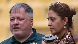 Leila Pereira e Anderson Barros Palmeiras - Foto: Cesar Greco/Palmeiras