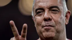 Marcos Braz dirigente do Flamengo durante partida contra o Atletico-MG no estadio Maracana pelo campeonato Brasileiro A 2023. Foto: Thiago Ribeiro/AGIF