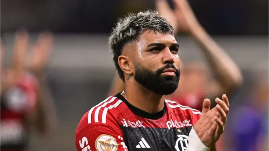 Foto: Pedro Vilela/Getty Images – Gabigol em partida pelo Flamengo
