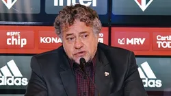 Foto: Rubens Chiri/São Paulo - Casares, presidente do São Paulo, manda recado para Caio Paulista