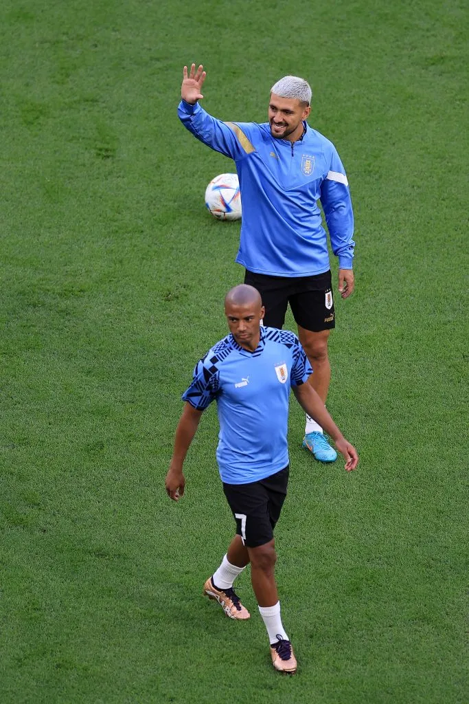 De La Cruz e Arrascaeta vão reeditar parceria no Flamengo.  (Photo by Buda Mendes/Getty Images)