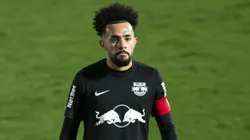 Claudinho jogador do Bragantino durante partida contra o Palmeiras no estadio Nabi Abi Chedid pelo campeonato Paulista 2021. Foto: Diogo Reis/AGIF
