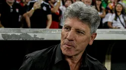 Renato Portaluppi tecnico do Gremio durante partida contra o Flamengo no estadio Maracana pelo campeonato BRASILEIRO A 2023. Foto: Thiago Ribeiro/AGIF