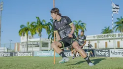 Foto: Felipe Santos/cearasc.com - Zé Ricardo em treino pelo Ceará