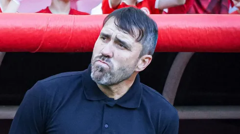 Eduardo Coudet tecnico do Internacional durante partida contra o Bragantino no estadio Beira-Rio pelo campeonato Brasileiro A 2023. Maxi Franzoi/AGIF