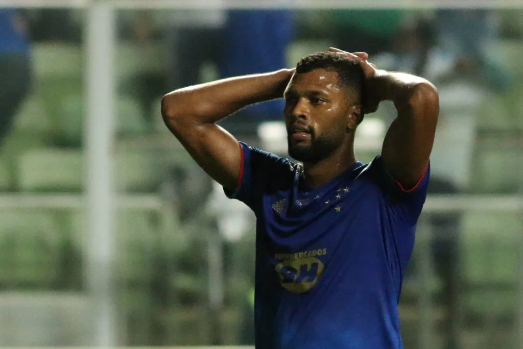 Thiago pelo Cruzeiro. Foto: Fernando Moreno/AGIF