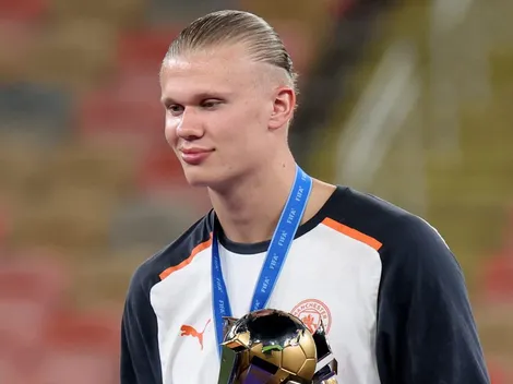 Haaland toma atitude inusitada na zona mista após vitória diante do Fluminense