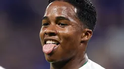 Foto: Gilson Lobo/AGIF - Endrick em partida pelo Palmeiras no Campeonato Brasileiro