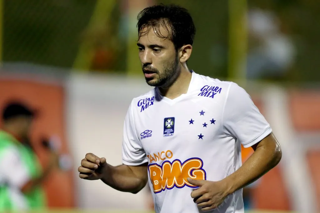 Éverton Ribeiro quando jogava pelo Cruzeiro. Foto: Felipe Oliveira/Getty Images