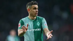 Rafael Borré, em ação pelo Werder Bremen - Foto: Selim Sudheimer/Getty Images