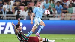 Foto: Francois Nel/Getty Images - Foden e Nino disputando lance no segundo gol do Manchester City