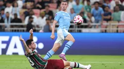 Phil Fodenem jogada do segundo gol do Manchester City. Francois Nel/Getty Images